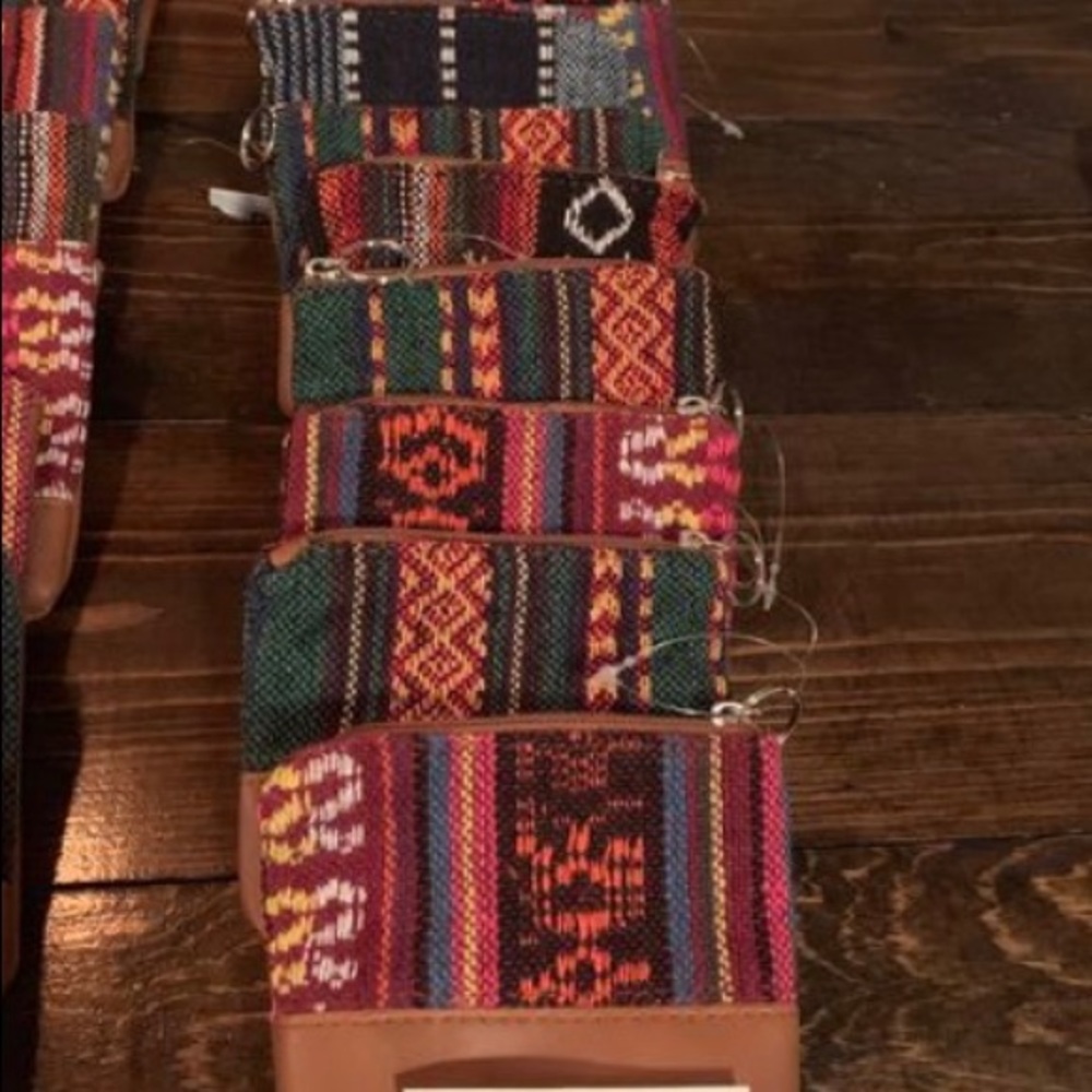 Tribal print coin purse *new*